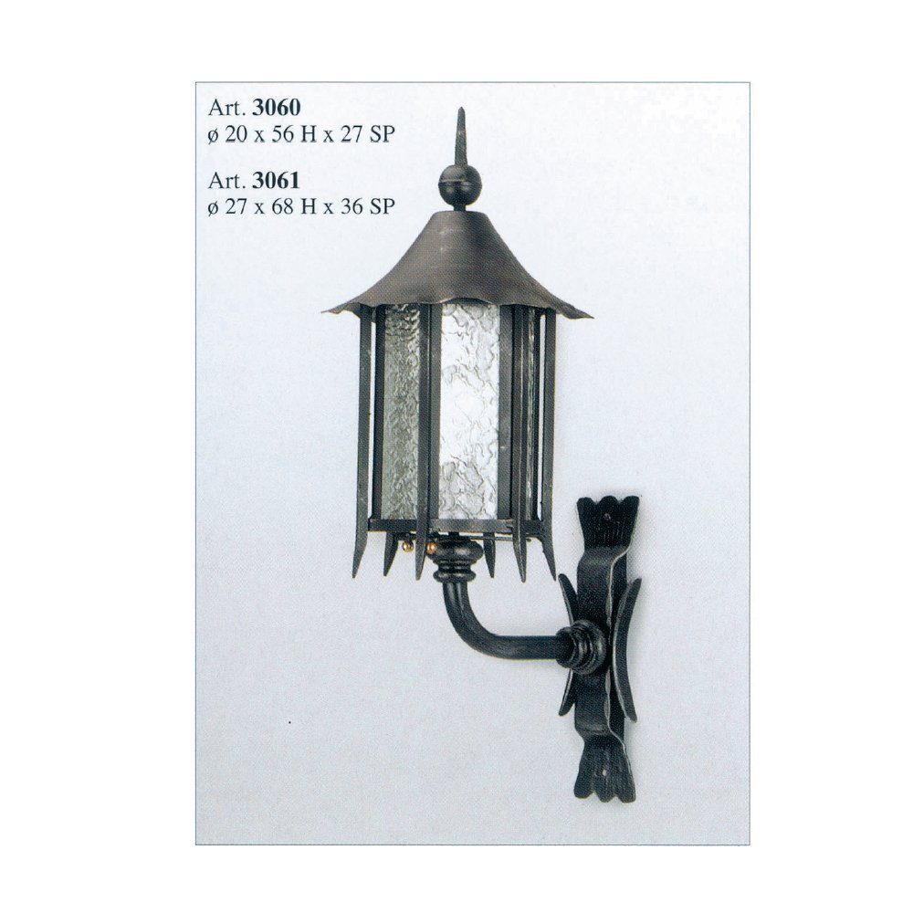 3060-3061 qalbusera 1 Ιταλικό Σφυρήλατο Φωτιστικό 3060 - Image 1