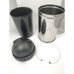 Κάδος 30lt Χρωμέ με Φωτοκύτταρο Σένσορα - Image 2