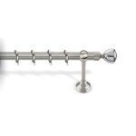 Κουρτινόβεργα μεταλλική Νο 4021