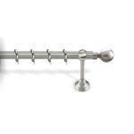 Κουρτινόβεργα μεταλλική Νο 4080