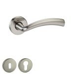 Πόμολο Πόρτας Νίκελ Ματ No 4086 Ροζέτα