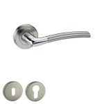 Πόμολο Πόρτας Νίκελ Ματ No 4087 Ροζέτα