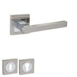 Πόμολο Πόρτας Νίκελ Ματ No 4089 Ροζέτα