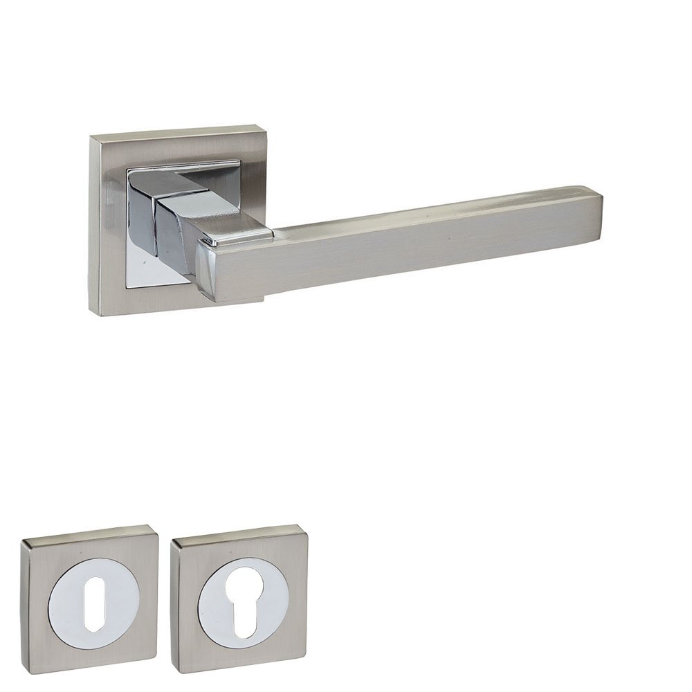 4089-ROZ-NM Πόμολο Πόρτας Νίκελ Ματ No 4089 Ροζέτα - Image 1