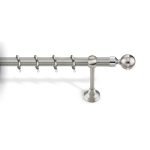 Κουρτινόβεργα μεταλλική Νο 4185