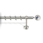 Κουρτινόβεργα μεταλλική Νο 4200