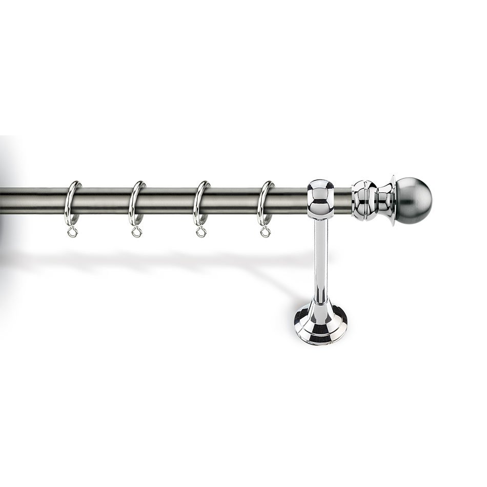 6040-NM Κουρτινόβεργα μεταλλική Νο 6040 - Image 1