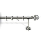 Κουρτινόβεργα μεταλλική Νο 6285