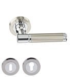 Πόμολο Πόρτας Νίκελ ματ No 63 Ροζέτα