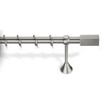 Κουρτινόβεργα μεταλλική Φ25 Νο 7000