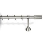 Κουρτινόβεργα μεταλλική Φ25 Νο 7001