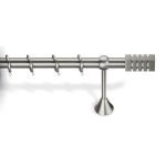 Κουρτινόβεργα μεταλλική Φ25 Νο 7002