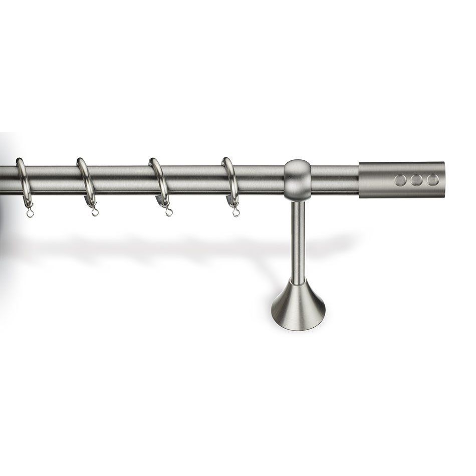 7005-ΝΜ Κουρτινόβεργα μεταλλική Φ25 Νο 7005 - Image 1