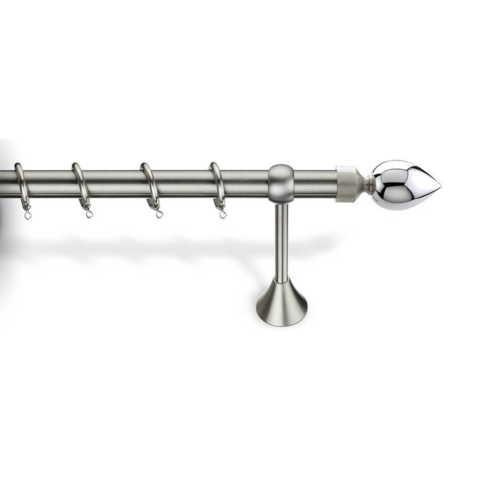 7015-ΝΜ Κουρτινόβεργα μεταλλική Φ25 Νο 7015 - Image 1