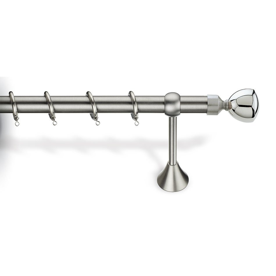 7021-ΝΜ Κουρτινόβεργα μεταλλική Φ25 Νο 7021 - Image 1