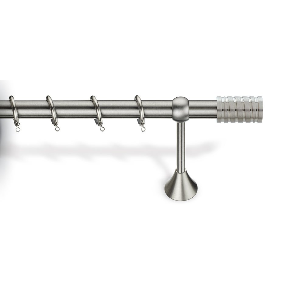 7025-ΝΜ Κουρτινόβεργα μεταλλική Φ25 Νο 7025 - Image 1