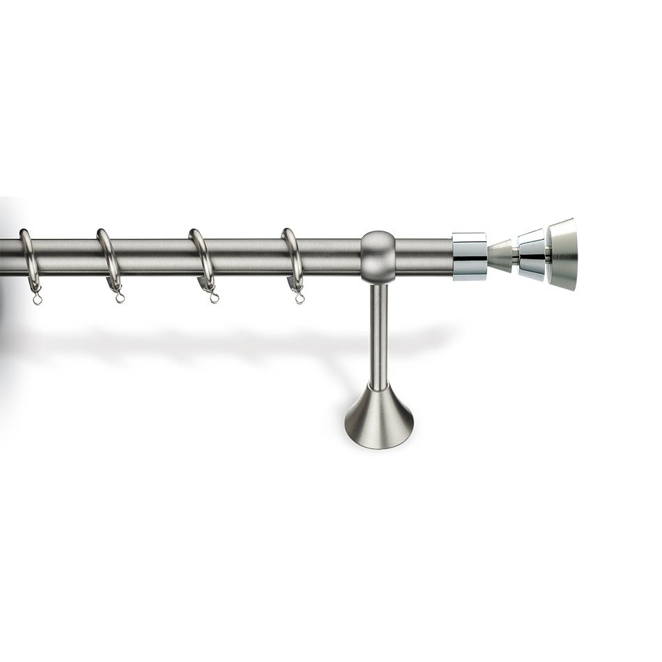 7095-ΝΜ Κουρτινόβεργα μεταλλική Φ25 Νο 7095 - Image 1