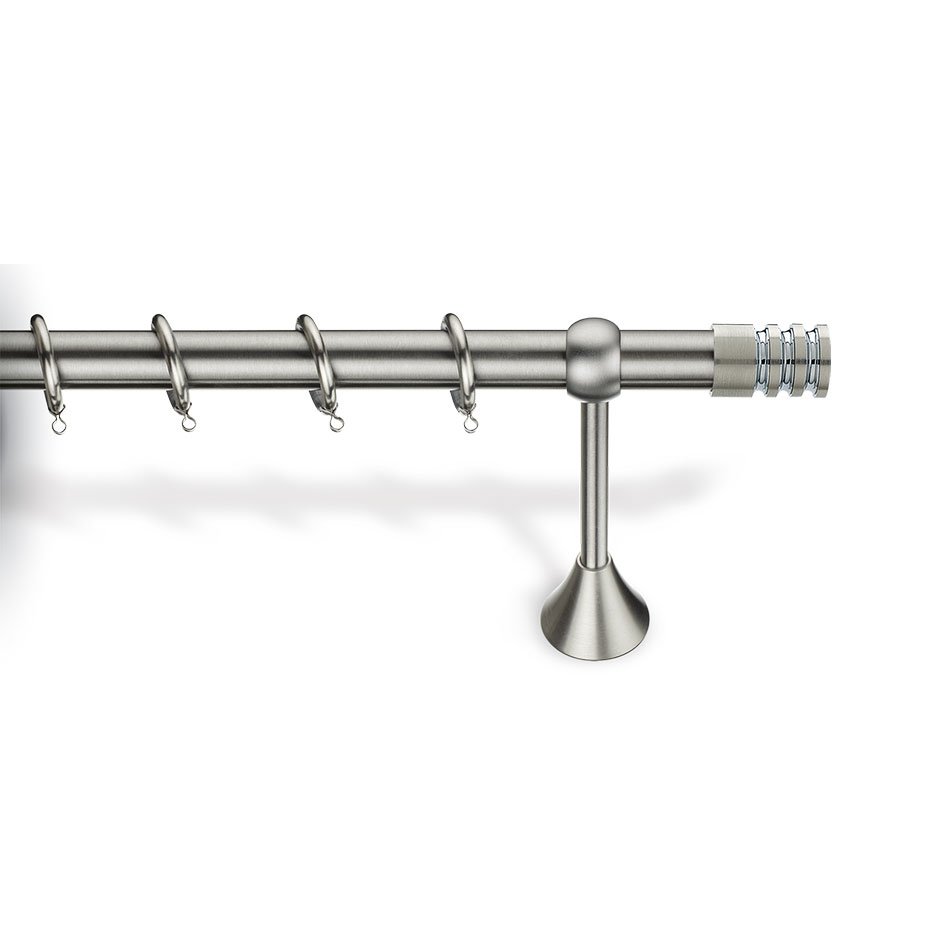 7130-ΝΜ Κουρτινόβεργα μεταλλική Φ25 Νο 7130 - Image 1