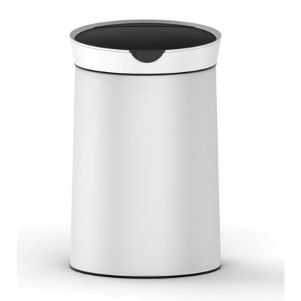 Κάδος 10lt Λεύκο με Φωτοκύτταρο Σένσορα
