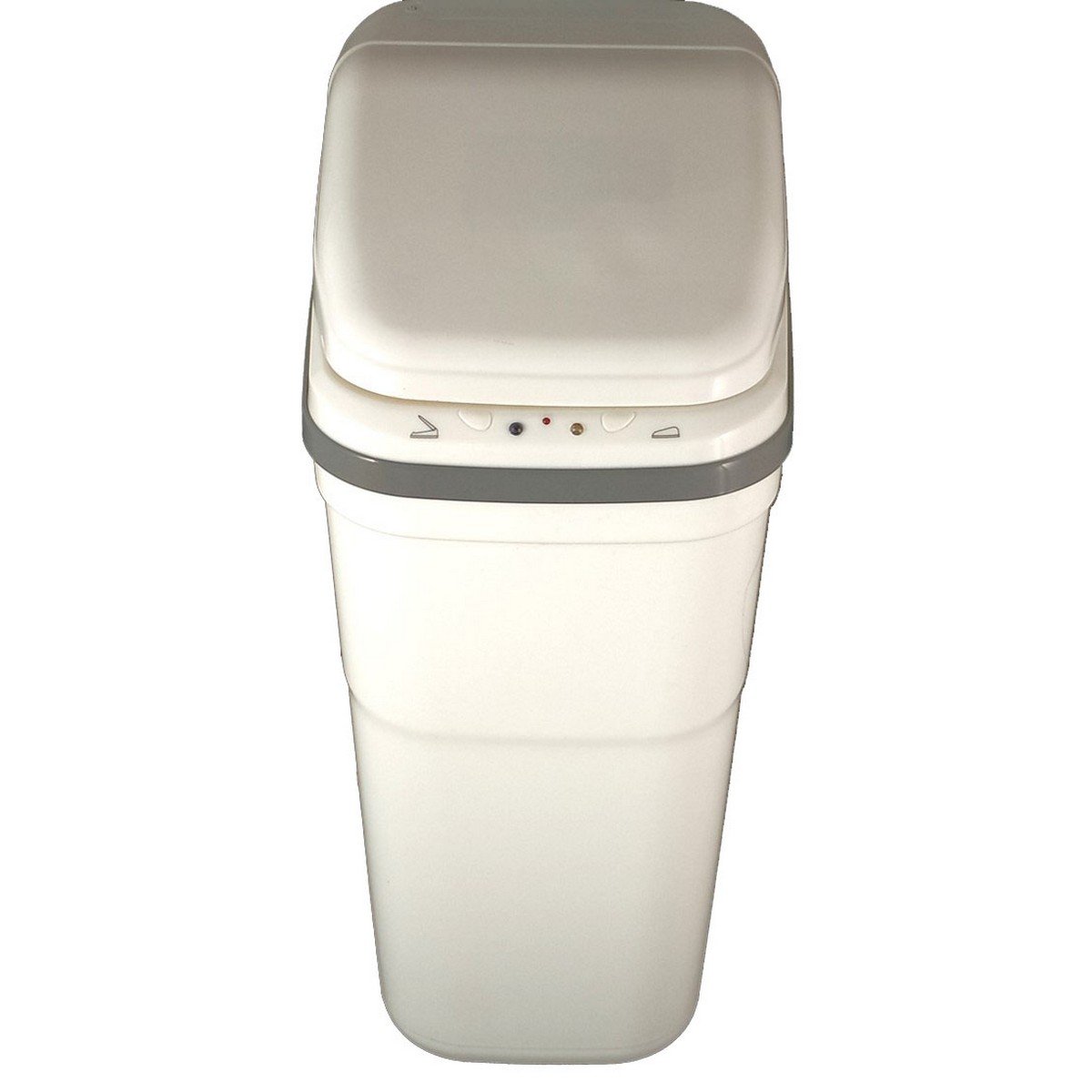 cabin_white_14 (1) Κάδος πλαστικός Λευκό 14L με Φωτοκύτταρο Σένσορα