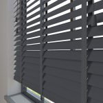 Ξύλινο Στόρι 50mm Ανθρακί με Φακαρόλα Σειρα 48