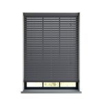 Ξύλινο Στόρι 50mm Ανθρακί με Κορδόνι Σειρα 48 - Image 2