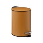 Σετ Kαλάθι απορριμμάτων και Πιγκάλ με χωρητικότητα 3L Malt Brown