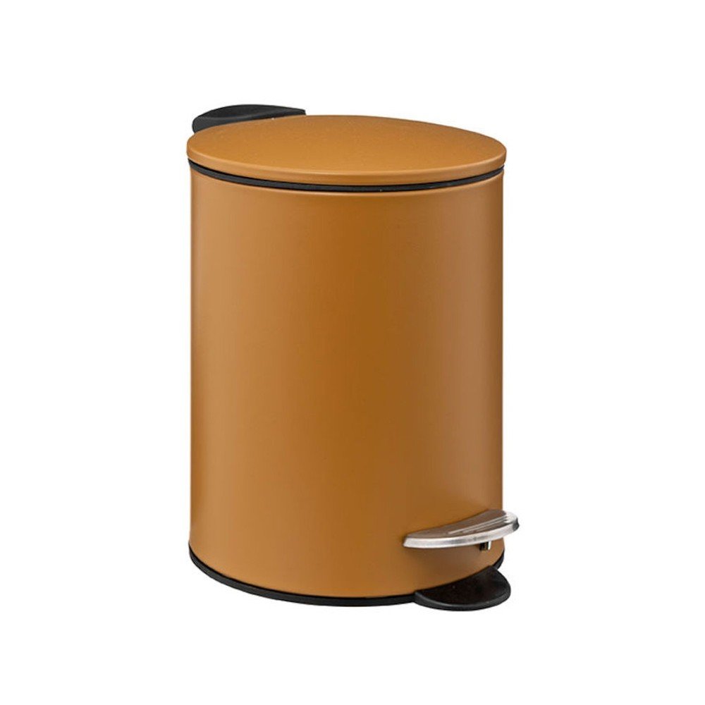 image_returner (1) Σετ Kαλάθι απορριμμάτων και Πιγκάλ με χωρητικότητα 3L Malt Brown - Image 1