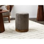 Σκαμπό με διαστάσεις 30x30x40cm - Τaupe