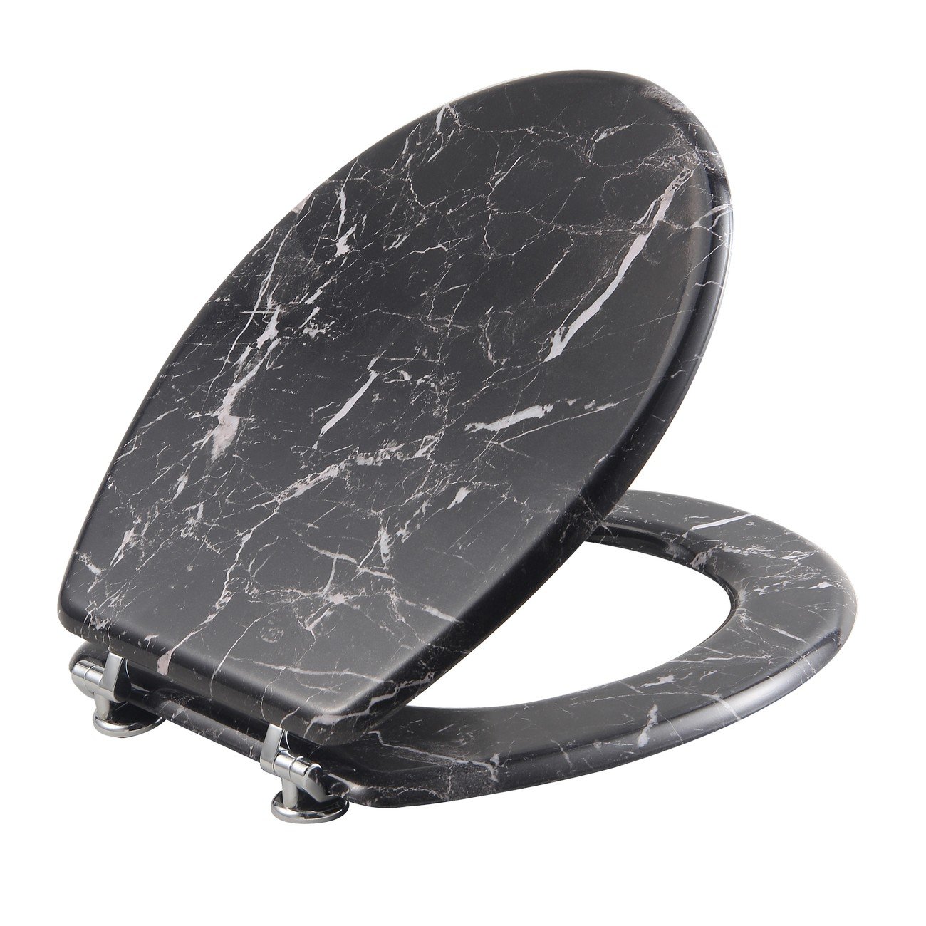 kapaki-w.c.-mdf Καπάκι w.c mdf 42,5x36cm Μαύρο - Image 1