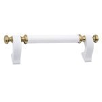 Λαβή Εξώπορτας Λευκό/Όρο Best 02