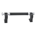 Λαβή Εξώπορτας Μάυρο/Χρώμιο Best 02