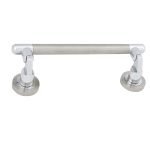 Λαβή Εξώπορτας Ορείχαλκου Νίκελ Ματ/Χρώμιο  Best 7002Κ