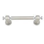 Λαβή Εξώπορτας Ορείχαλκου Νίκελ Ματ/Χρώμιο Best 04