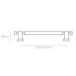 Λαβή Εξώπορτας Λευκό Best 50Κ - Image 2