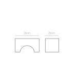 Μπουλ Εξώπορτας Μαύρο Best 96 - Image 2