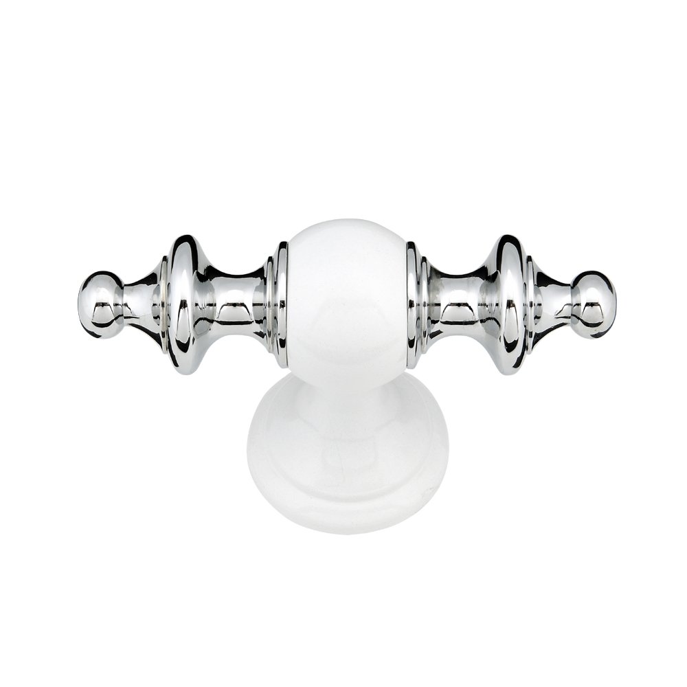 mpoul best 30-3-2023 (53) Μπουλ Εξώπορτας Λευκό/Χρώμιο Best Ταφ Νο 50 - Image 1