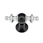 Μπουλ Εξώπορτας Μάυρο/Χρώμιο Best Ταφ Νο 50