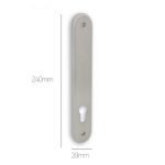 Πλάκα Κάλυψης Λάθους Νίκελ Ματ 31mm