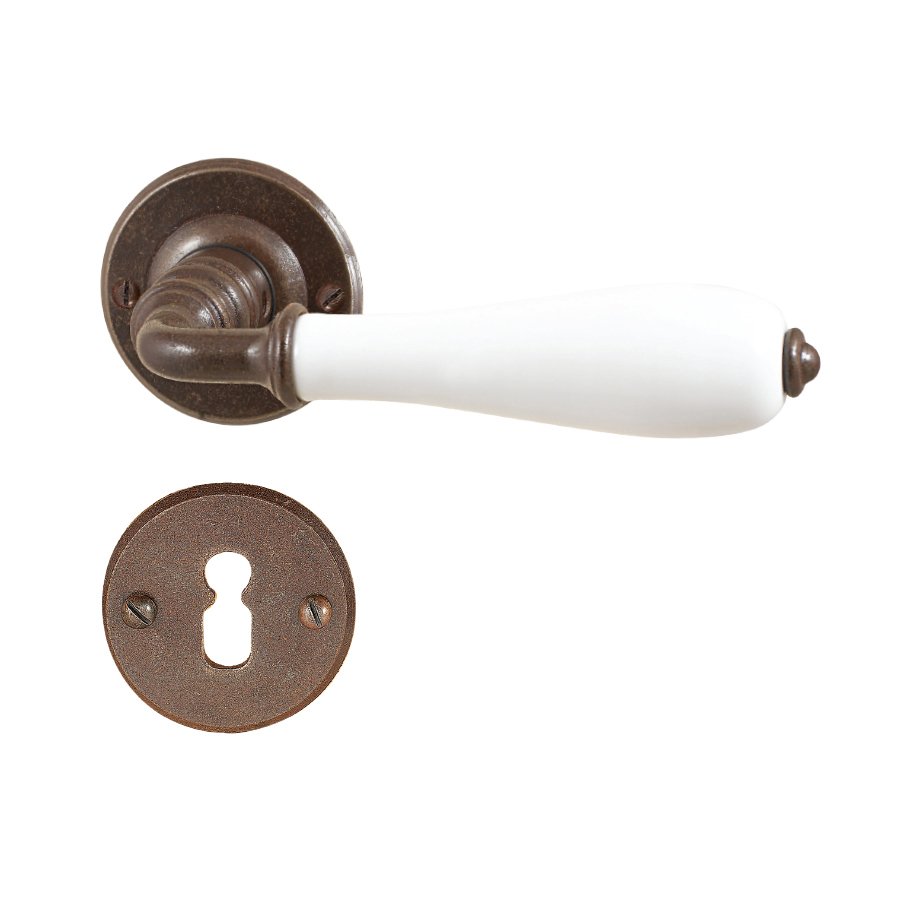 pomola2023 ill (106) Πόμολο ΙΤΑΛΙΑΣ ΣΦΥΡΗΛΑΤΟ Πορσελάνη Αντικέ Νο 115 - Image 1