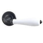 Πόμολο ΙΤΑΛΙΑΣ ΣΦΥΡΗΛΑΤΟ Πορσελάνη Μάυρο Νο 116