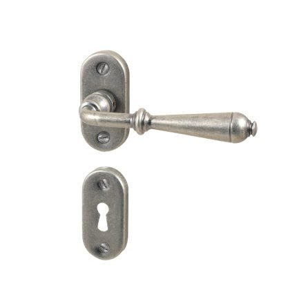 Πόμολο ΙΤΑΛΙΑΣ ΣΦΥΡΗΛΑΤΟ Ασημί Αντικέ Νο 131