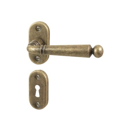 Πόμολο ΙΤΑΛΙΑΣ ΣΦΥΡΗΛΑΤΟ Χρυσό Αντικέ Νο 133