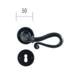 Πόμολο ΙΤΑΛΙΑΣ ΣΦΥΡΗΛΑΤΟ Μάυρο Νο 31 - Image 2