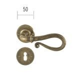 Πόμολο ΙΤΑΛΙΑΣ ΣΦΥΡΗΛΑΤΟ Χρυσό Αντικέ Νο 33 - Image 2