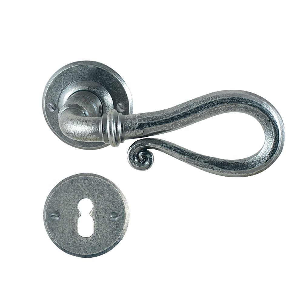 pomola2023 ill (24) Πόμολο ΙΤΑΛΙΑΣ ΣΦΥΡΗΛΑΤΟ Ασημί Αντικέ Νο 35 - Image 1