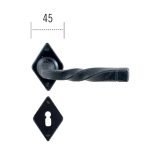 Πόμολο ΙΤΑΛΙΑΣ ΣΦΥΡΗΛΑΤΟ Μάυρο Νο 39 - Image 2