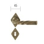 Πόμολο ΙΤΑΛΙΑΣ ΣΦΥΡΗΛΑΤΟ Χρυσό Αντικέ Νο 41 - Image 2