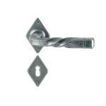 Πόμολο ΙΤΑΛΙΑΣ ΣΦΥΡΗΛΑΤΟ Ασημί Αντικέ Νο 43