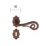 Πόμολο ΙΤΑΛΙΑΣ ΣΦΥΡΗΛΑΤΟ Αντικέ Νο 49